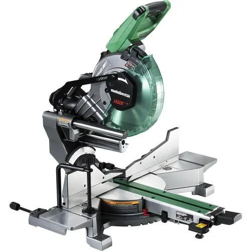 Metabo HPT (was Hitachi Power Tools) MultiVolt 10-in 15-Amp 36-Volt Dual Bevel Sliding Compound Hybrid Cordless and Corded Miter Saw, photo 18 of 18