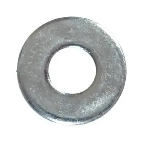 Zinc-Plated Steel 3/16 in. USS Flat Washer, 100-Pack