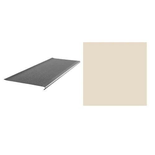 Flexco Vinyl Stair Tread 42-in Almond Vinyl Stair Stringers, photo 2 of 2