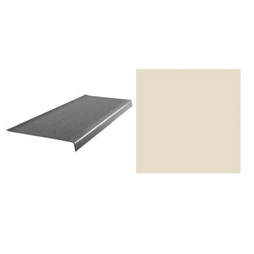Flexco VTS Series Vinyl Stair Tread 42-in Almond Vinyl Stair Stringers, photo 2 of 2