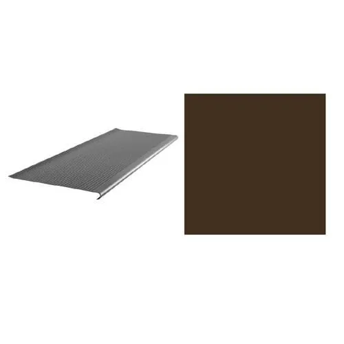 Flexco LVR Vinyl Stair Tread 48-in Almond Vinyl Stair Stringers, photo 2 of 2