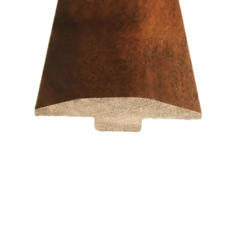 2 × 78 in Amber Solid Wood Floor T-Moulding