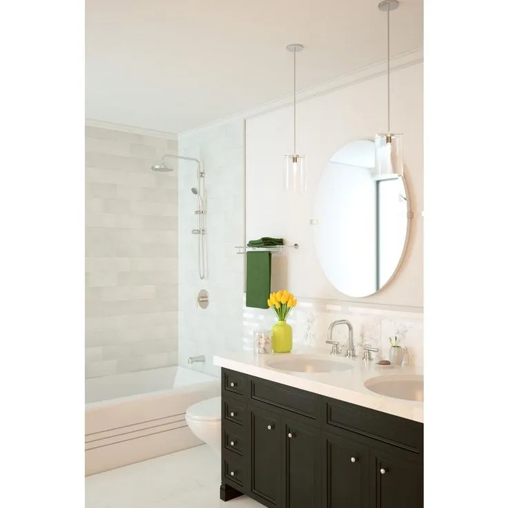 Symmons 1-spray 5.59 in. Dual Shower Head and Handheld Shower Head in Chrome, photo 3 of 4