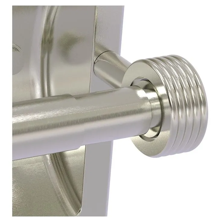 Allied Brass Continental Satin Nickel Recessed Double Post Toilet Paper Holder, photo 2 of 3