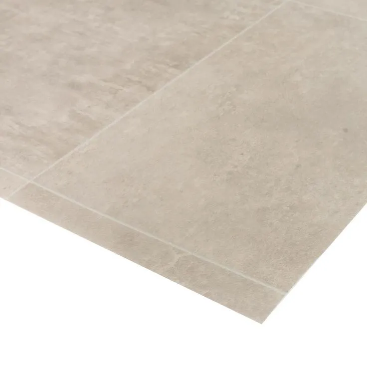 TrafficMASTER Brushed Limestone Neutral Residential Vinyl Sheet, Sold by 12 ft. Wide x Custom Length, photo 7 of 9