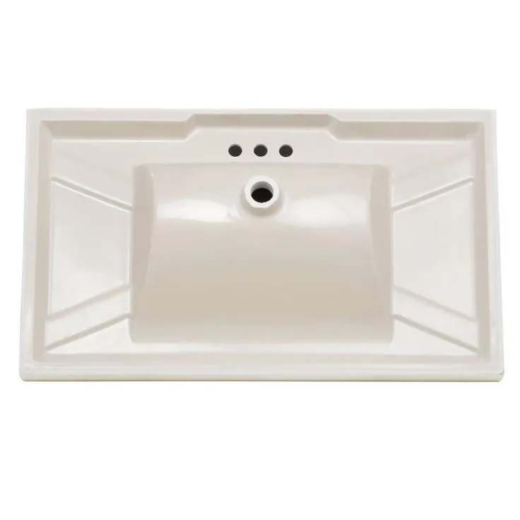 37 in. W x 22 in. D Cultured Marble Vanity Top in White with White Sink, photo 6 of 10