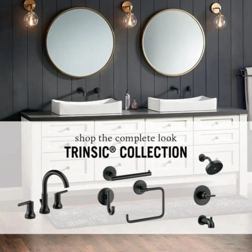 Delta Trinsic Champagne Bronze Lever Shower Valve Trim with Monitor 14 Cartridge, 6.5-in, photo 7 of 8