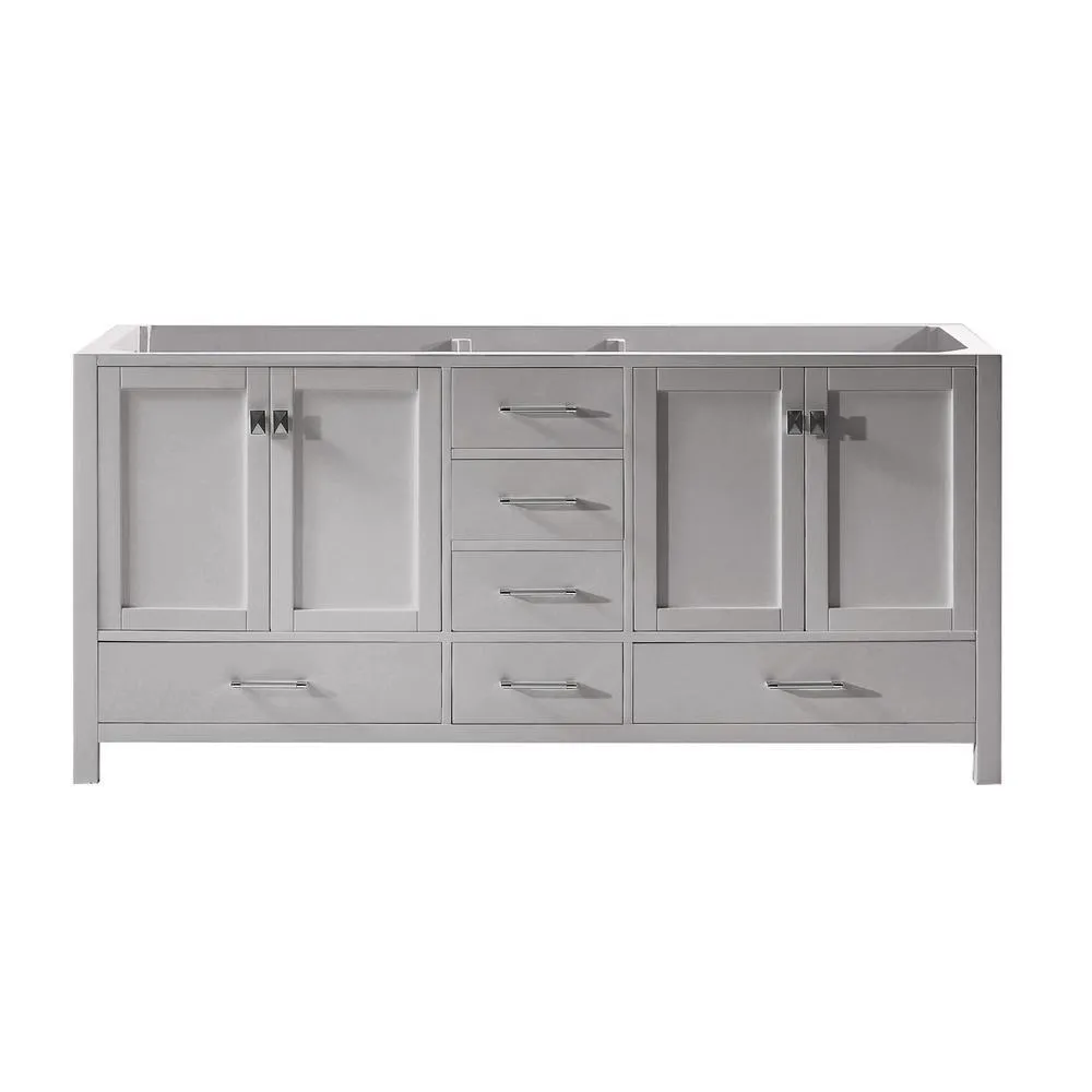 Caroline Avenue 48 in. W Bath Vanity Cabinet Only in Gray, photo 9 of 24