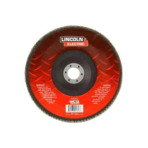 Lincoln Electric Aluminum Oxide 4.5-in 60-Grit Flap Disc, photo 4 of 4