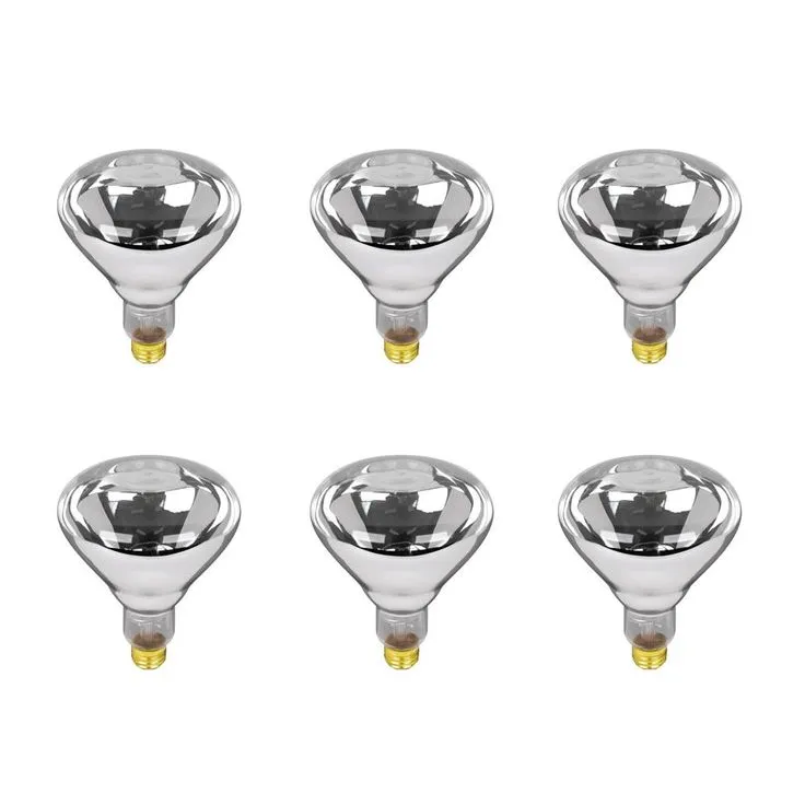 Feit Electric 250-Watt Clear BR40 Dimmable Incandescent 120-Volt Infrared Heat Lamp Light Bulb (1-Bulb), photo 3 of 4