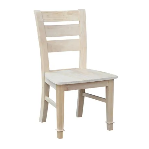 Set of 2 Tuscany Traditional Side Chair (Wood Frame)