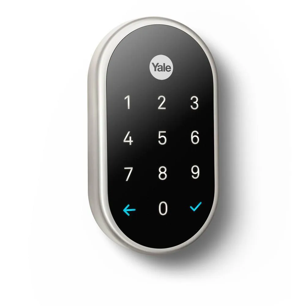 Nest x Yale Lock Satin Nickel with Google Nest Connect, photo 6 of 25