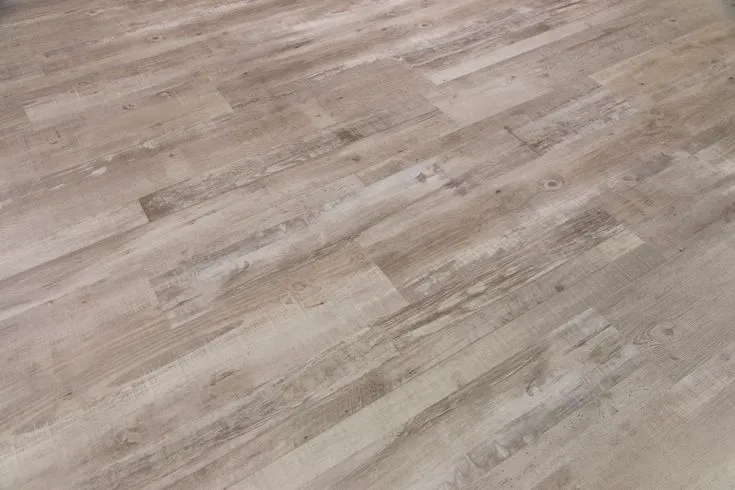 CALI Aqua Tough Gray Ash Gray 20-mil x 7-3/32-in W x 48-in L Waterproof Interlocking Luxury Vinyl Plank Flooring (23.77-sq ft/ Carton), photo 6 of 11