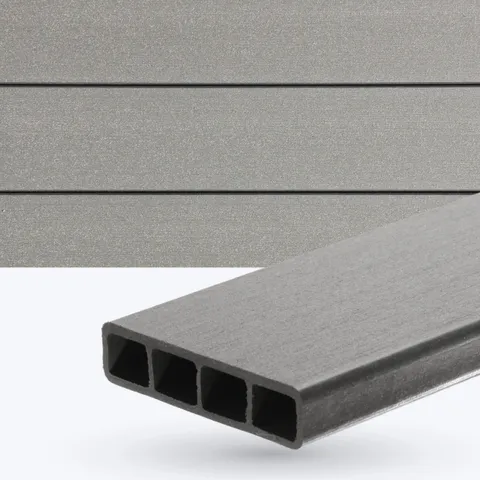 I.Dekk Driftwood Solid Edge Composite Deck Board