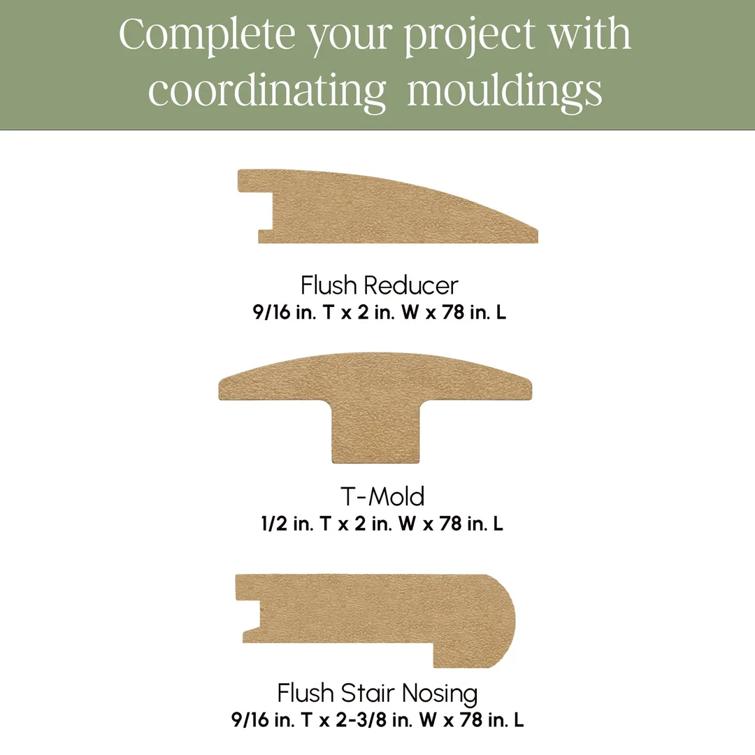 Element Flooring Tanglewood Heirloom Hickory 9/16-in T x 8-33/50-in W Water Resistant Wirebrushed Engineered Hardwood Flooring ( 31.25-sq ft / Carton ), photo 7 of 12