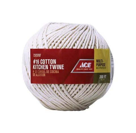 #16 Cotton Kitchen Twine, White, 350 ft. - Twisted