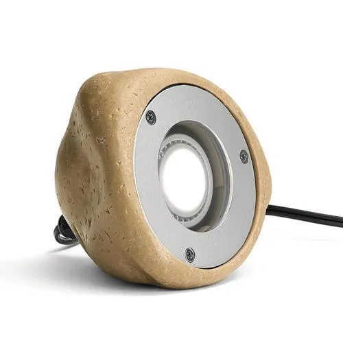 Kichler 200-Lumen 5-Watt Faux Rock Low Voltage Hardwired LED Spot Light, 4.76-in H x 4.98-in W x 6.06-in D, photo 11 of 19