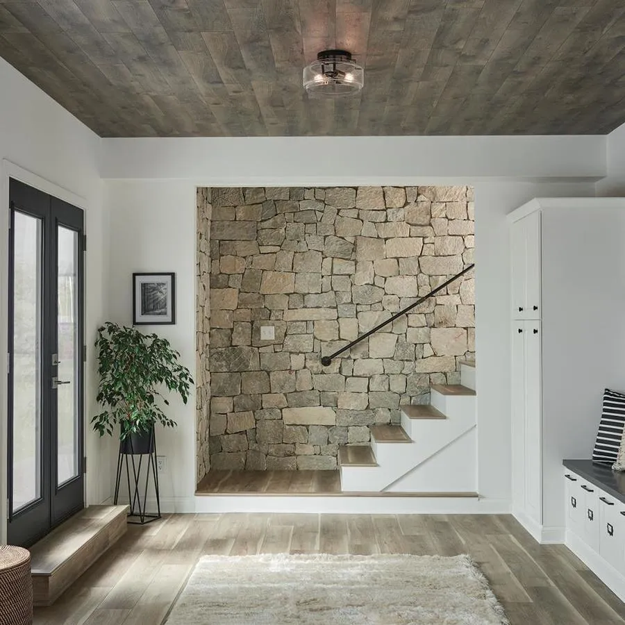 Kichler Alamosa 12-in Olde Bronze Farmhouse Incandescent Flush Mount Light, photo 2 of 11