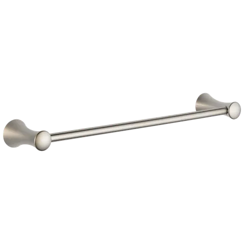 Lahara 18-in Brilliance Stainless Steel Wall Mount Single Towel Bar