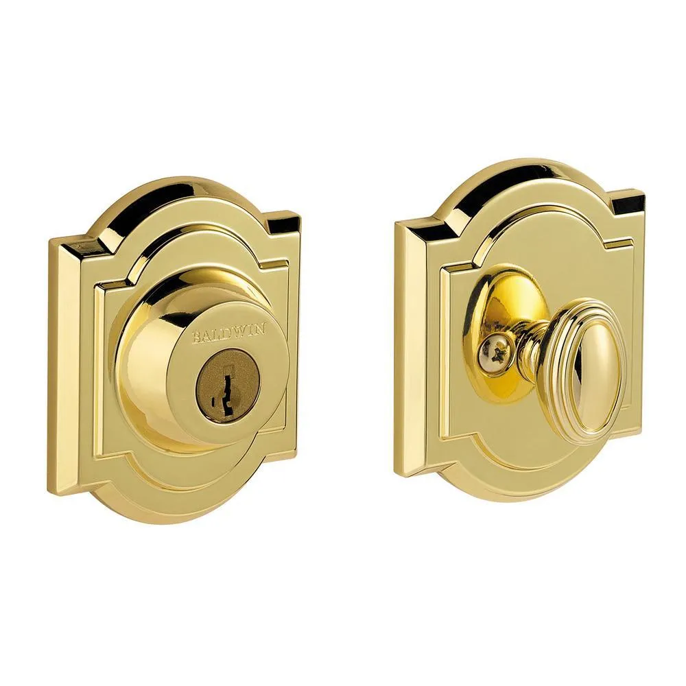 Kwikset Prestige Single Cylinder Venetian Bronze Arched Deadbolt Featuring SmartKey Security, photo 9 of 10