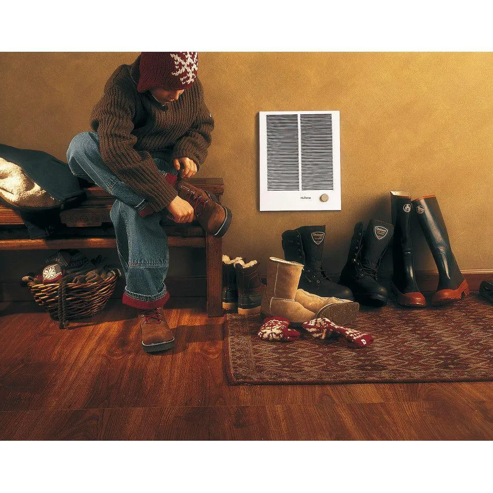 16-13/32 in. x 20-19/64 in. 4,000-Watt High-Capacity Wall Heater in White, photo 5 of 8
