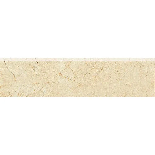 American Olean Mirasol Bianco Carrara Porcelain Bullnose Tile, 3-in x 12-in, photo 2 of 4