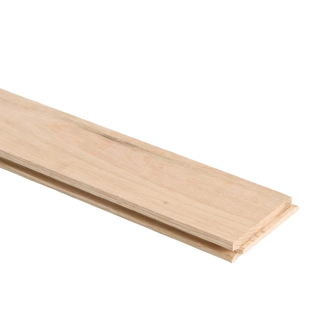 Bridgewell Resources Unfinished Red oak 3/4-in T x 3-1/4-in W Smooth/Traditional Solid Hardwood Flooring ( 18.75-sq ft / Carton ), photo 4 of 15