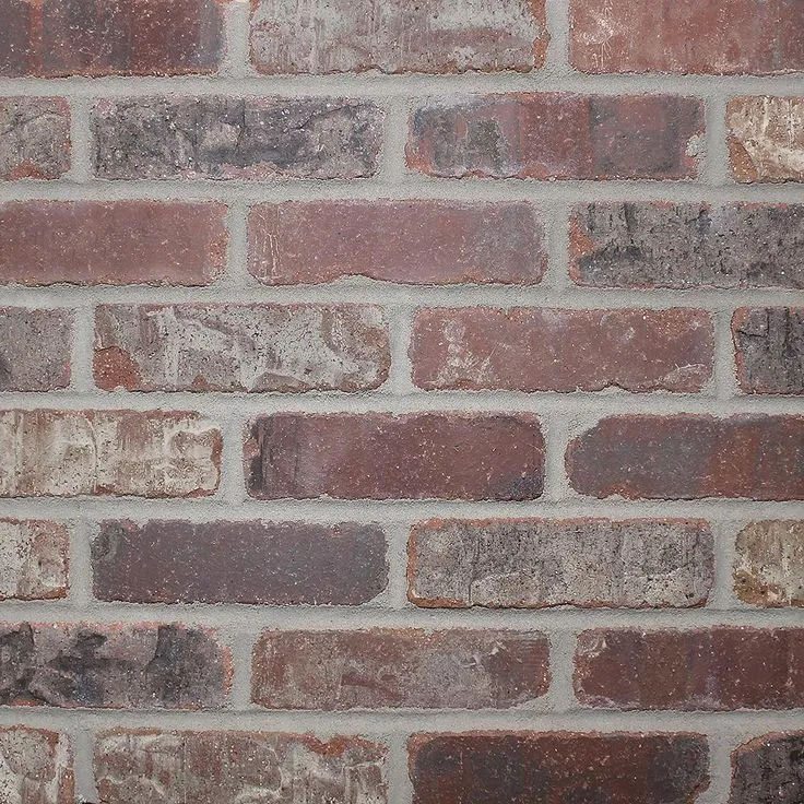 Old Mill Brick Castle Gate Thin Brick Singles - Flats (Box of 50) - 7.625 in. x 2.25 in. (7.3 sq. ft.), photo 2 of 11
