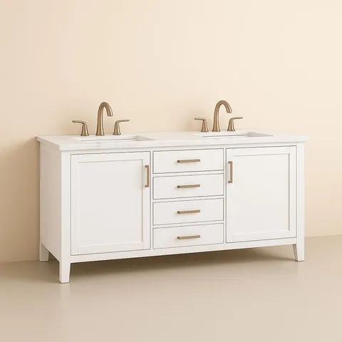 Rockleigh 72-Inch Double Sink Vanity