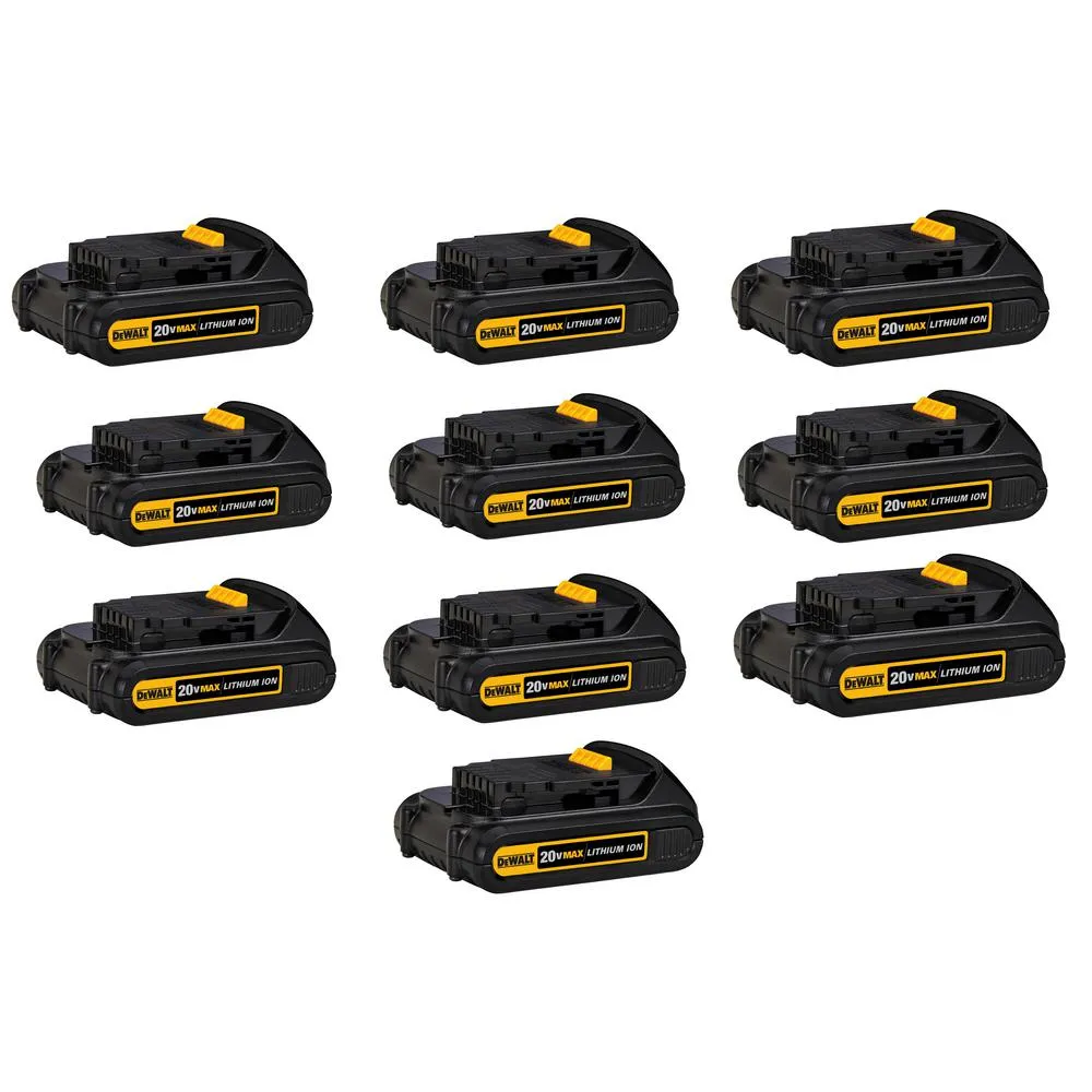 DEWALT 20-Volt MAX Compact Lithium-Ion 2.0Ah Battery Pack, photo 20 of 26