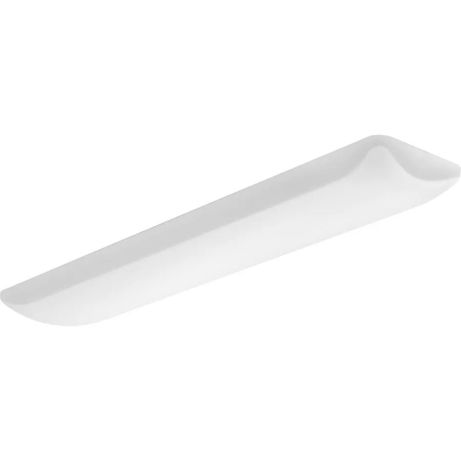 Lithonia Lighting LED LITEPUFF linear 47.88-in White Modern/Contemporary LED Flush Mount Light ENERGY STAR, photo 2 of 7