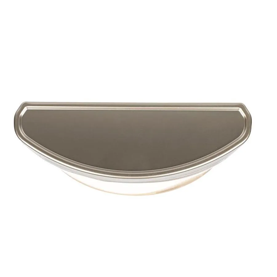 Good Earth Lighting Manhattan 24-in Nickel Transitional Flush Mount Light ENERGY STAR, photo 6 of 7