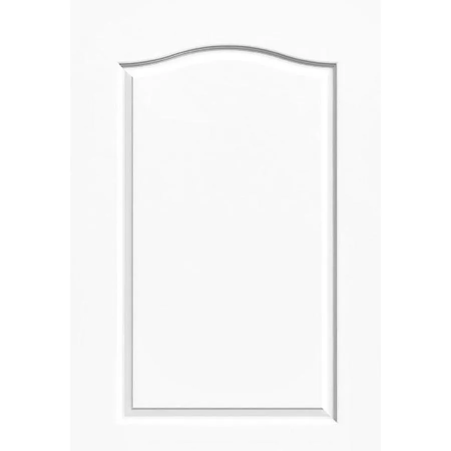 American Building Supply Princeton 30-in x 80-in Primed 2-Panel Arch Top Hollow Core Primed Molded Composite Right Hand Inswing Single Prehung Interior Door, photo 4 of 6