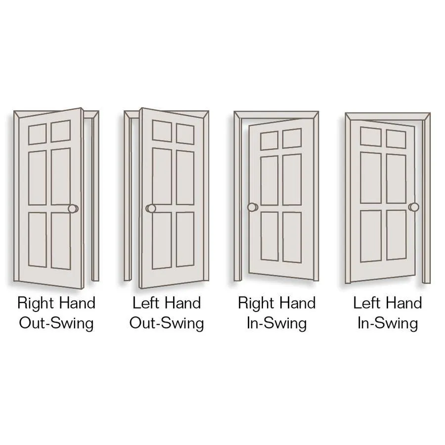 American Building Supply Princeton 30-in x 80-in Primed 2-Panel Arch Top Hollow Core Primed Molded Composite Right Hand Inswing Single Prehung Interior Door, photo 5 of 6