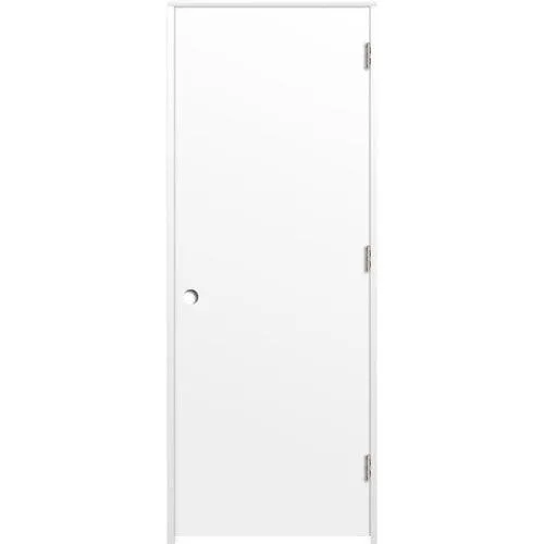 American Building Supply 30-in x 80-in Primed Flush Hollow Core Primed Molded Composite Left Hand Inswing Single Prehung Interior Door, photo 2 of 2