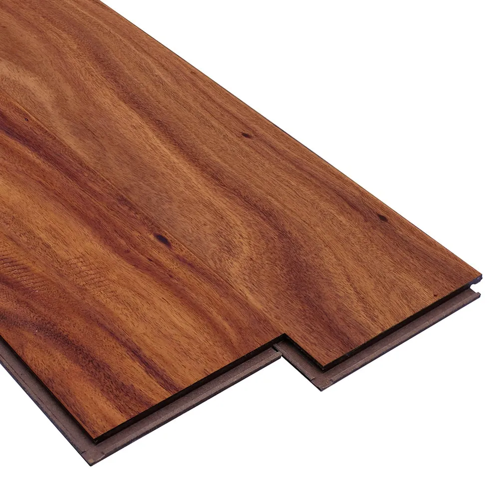 allen + roth Natural Acacia 3/8-in T x 5-in W Handscraped Engineered Hardwood Flooring ( 32.29-sq ft / Carton ), photo 6 of 9