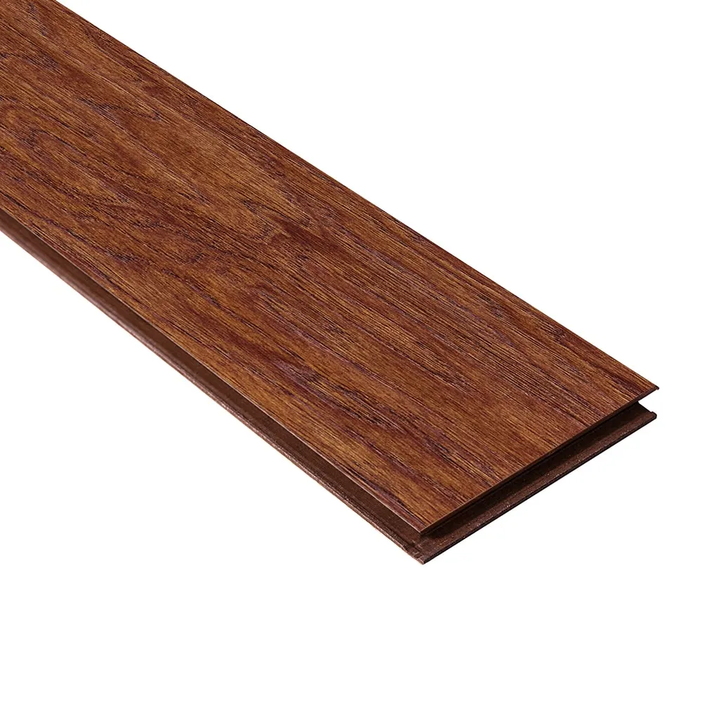 allen + roth Nutmeg Hickory 3/8-in T x 5-in W Handsculpted Engineered Hardwood Flooring ( 32.29-sq ft / Carton ), photo 6 of 8