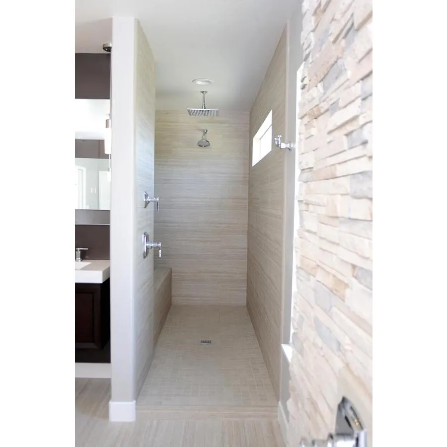 Emser Ambiance Fiji Porcelain Cove Corner Tile (1-in x 6-in), photo 4 of 6