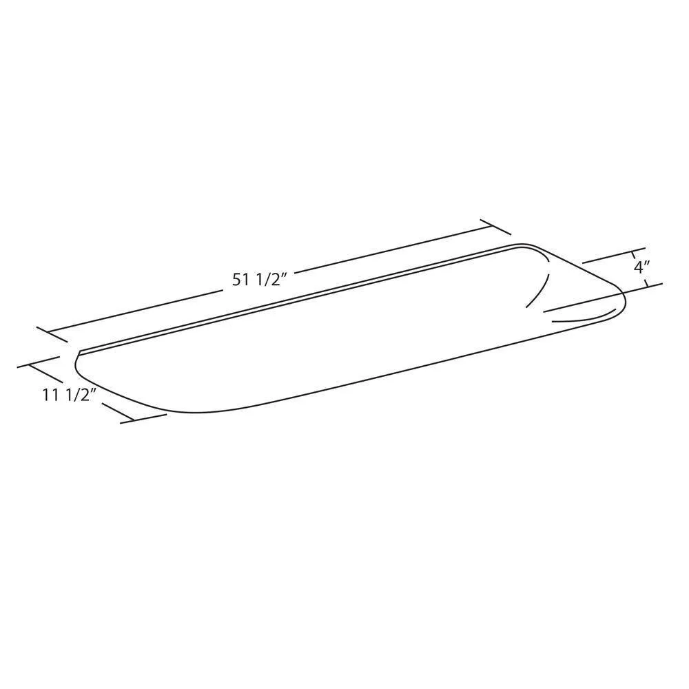 2-Light White Cloud Fixture Fluorescent Steel Ceiling Fixture with White Euro-Style Acrylic Lens, photo 2 of 3
