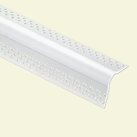 8 ft × 3/8 in Vinyl Mini Bullnose Corner Bead (35-Pack)