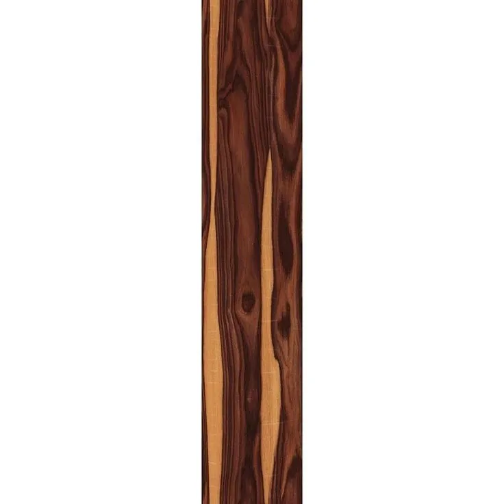 TrafficMaster African Wood Dark 6 in. W x 36 in. L Luxury Vinyl Plank Flooring (24 sq. ft. / case), photo 7 of 15