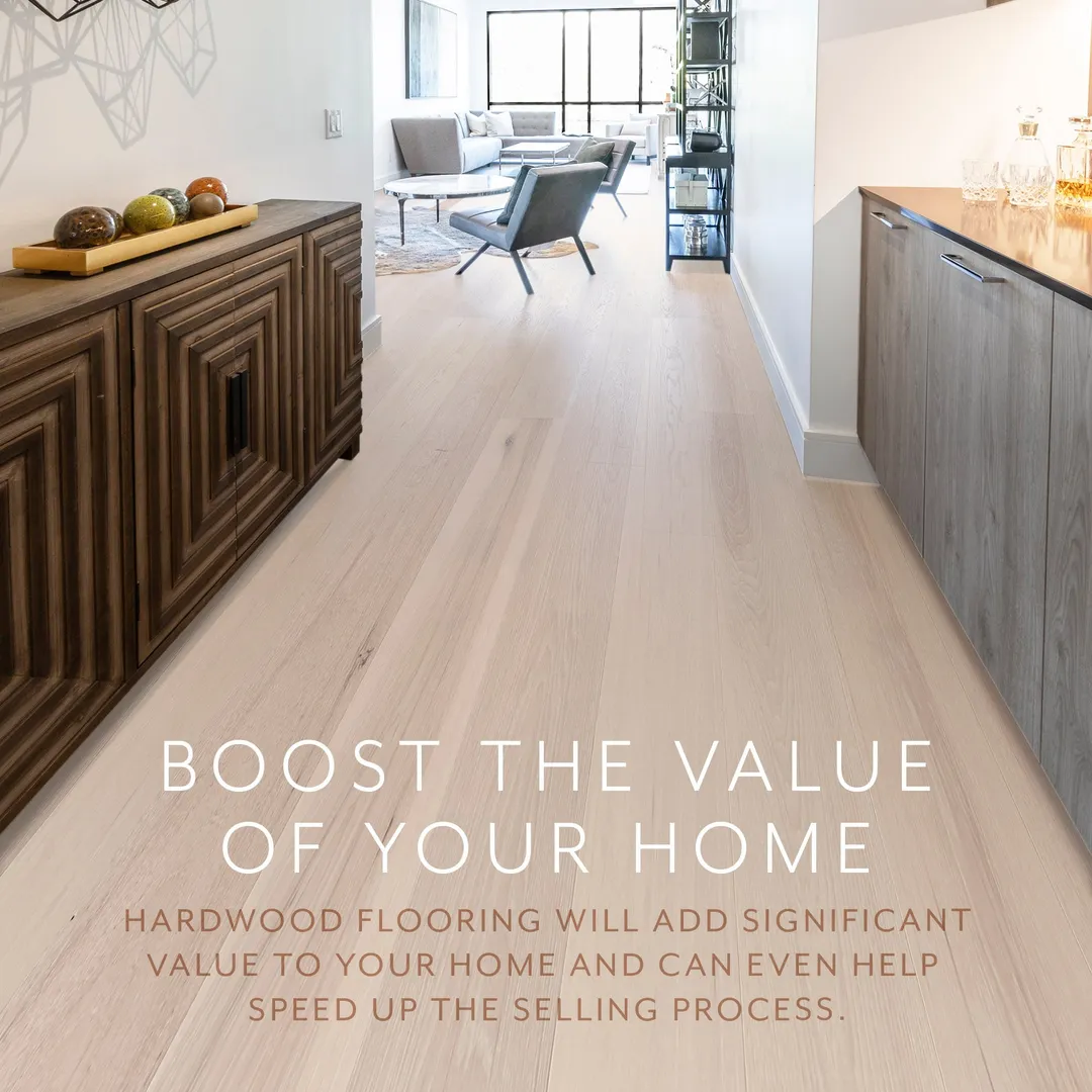 Element Flooring Tanglewood Chakra Hickory 9/16-in T x 8-33/50-in W Water Resistant Wirebrushed Engineered Hardwood Flooring ( 31.25-sq ft / Carton ), photo 3 of 14