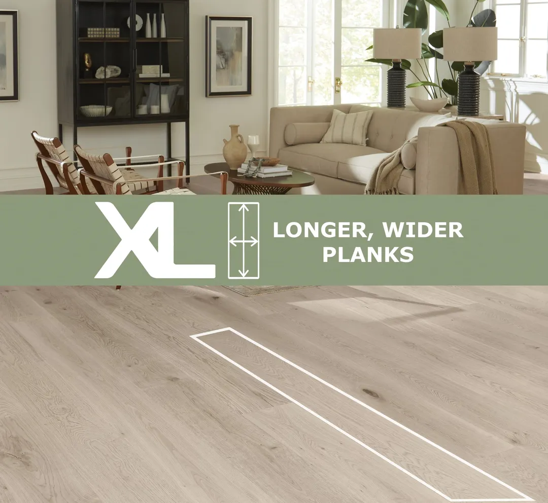 Element Flooring Tanglewood Chakra Hickory 9/16-in T x 8-33/50-in W Water Resistant Wirebrushed Engineered Hardwood Flooring ( 31.25-sq ft / Carton ), photo 2 of 14