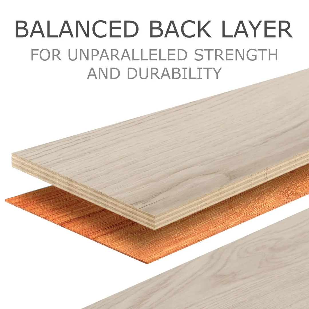Element Flooring Tanglewood Chakra Hickory 9/16-in T x 8-33/50-in W Water Resistant Wirebrushed Engineered Hardwood Flooring ( 31.25-sq ft / Carton ), photo 11 of 14