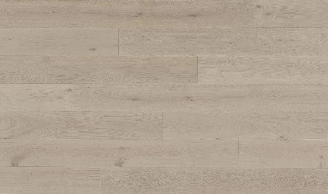 Element Flooring Irving Park Roman Sand European white oak 9/16-in T x 8-33/50-in W Water Resistant Wirebrushed Engineered Hardwood Flooring ( 31.25-sq ft / Carton ), photo 13 of 13