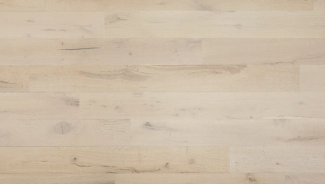 Element Flooring Sahara Evening White European white oak 1/2-in T x 7-1/2-in W Water Resistant Wirebrushed Engineered Hardwood Flooring ( 31.09-sq ft / Carton ), photo 13 of 14