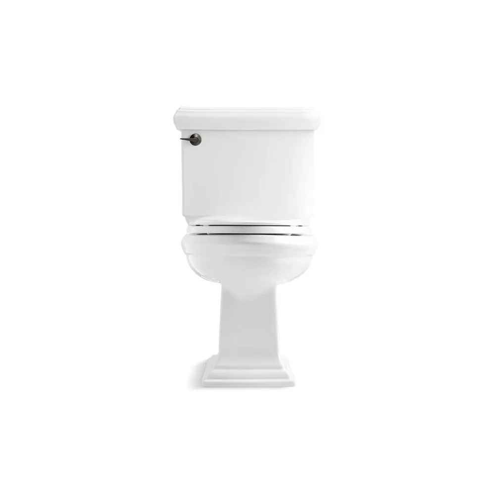 Cachet Quiet-Close Elongated Closed Front Toilet Seat with Grip-Tight Bumpers in White, photo 3 of 22