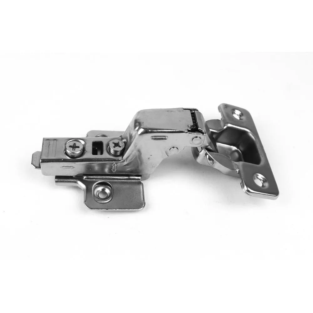 110-Degree 35 mm Inset Overlay Soft Close Frameless Cabinet Hinges with Installation Screws (30-Pairs), photo 2 of 7