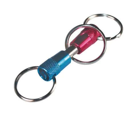 Metal Blue/Pink Valet Key Chain