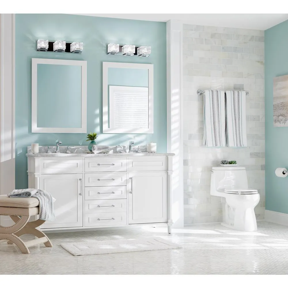 Santa Rosa Comfort Height 1-Piece 1.28 GPF Compact Single Flush Elongated Toilet in White, Seat Included (3-Pack), photo 7 of 10